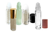Roll on bottles for perfumes and fragrances